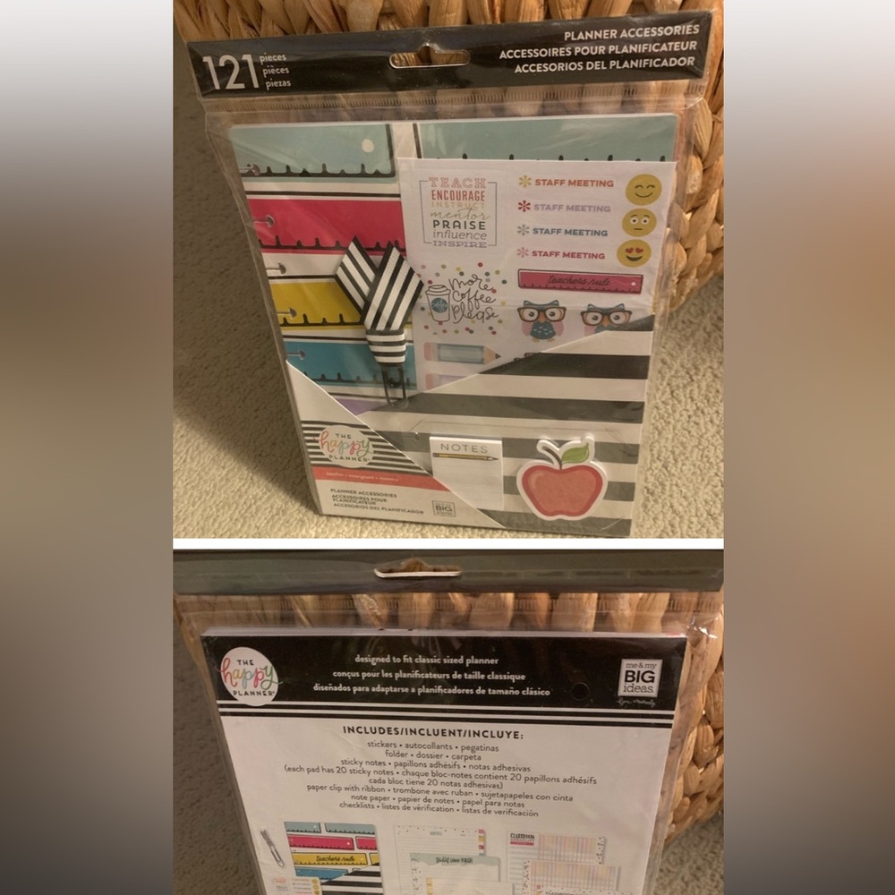 The Happy Planner Colorful Planner Accessories